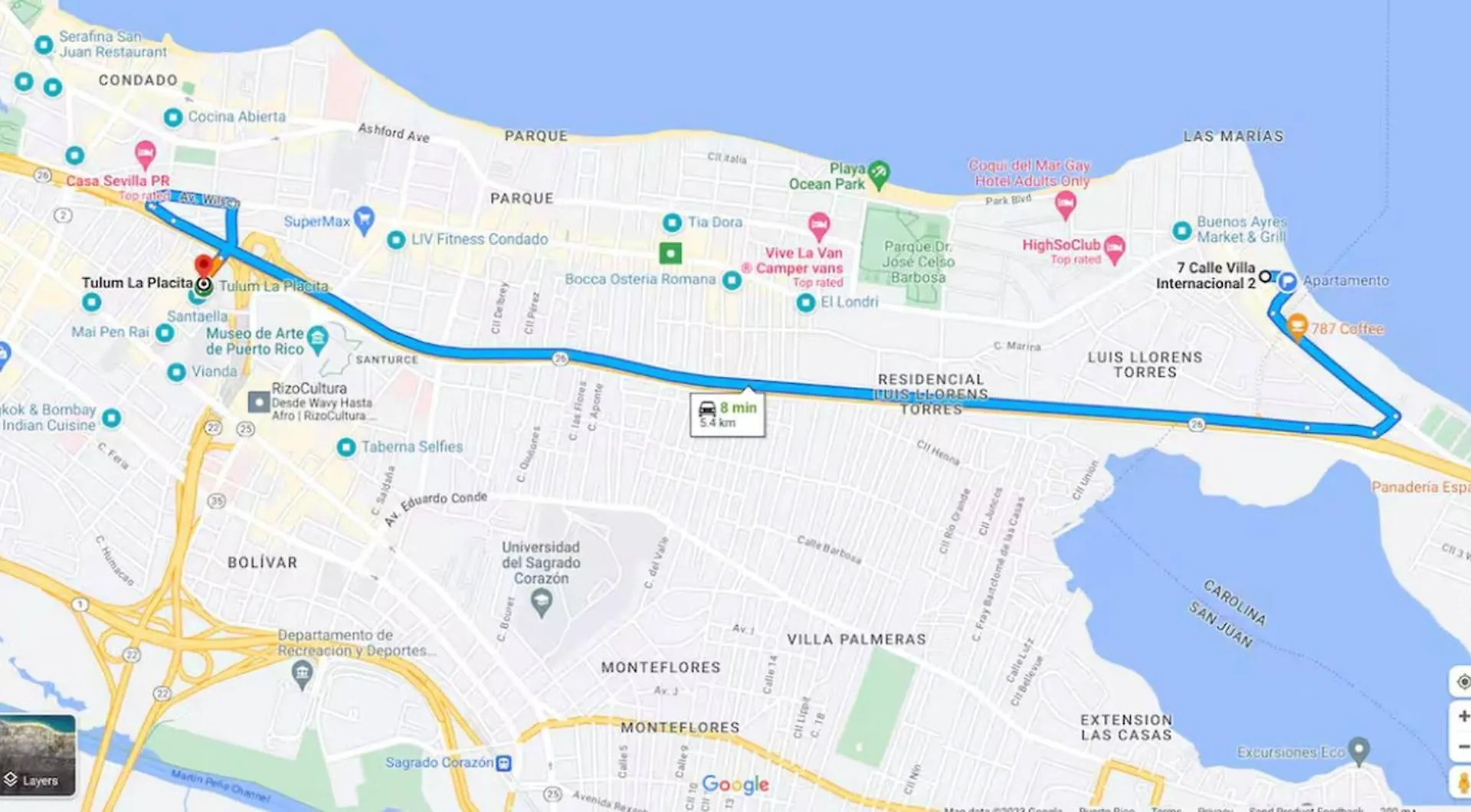 Apartamento San Juan Apartament With Beach Access